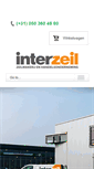 Mobile Screenshot of interzeil.nl